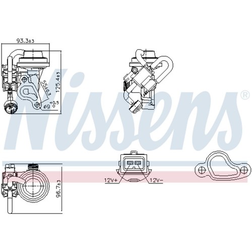 Agr ventil nissens 98344 - nissens,