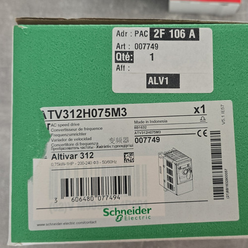 Schneider electric altivar - schneider, 312