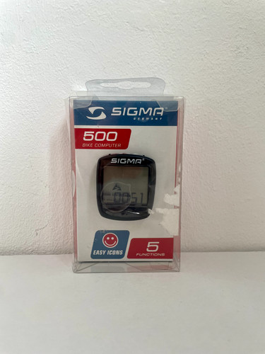 Sigma 500 fahrradcomputer - sigma,