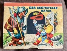 Klappbuch, Pop Up Buch von Vojtech Kubasta, Der gestiefelte Kater