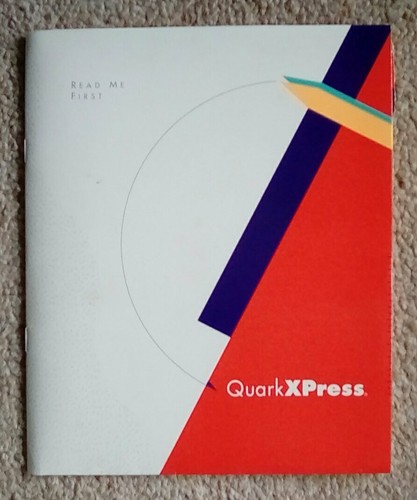 Vintage quark xpress read - quark,