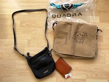 3 tlg Taschen Set Quadra mit Hund NEU OVP+ 2x Esprit schwarz und braun neuwertig