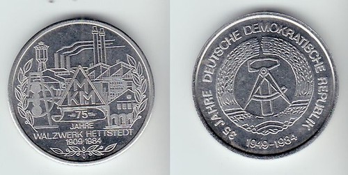 Ddr medaille jahre - ddr,