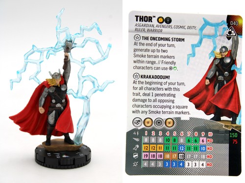 Heroclix 040 thor smash - -,