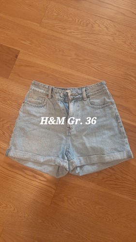 Damen jeans shorts hellblau - jeans,
