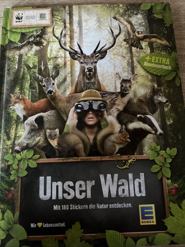Sammelalbum wwf unser wald - wwf:,