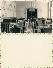 Innenansicht Restaurant Café Lounge 50er Jahre Stühle Tische 1