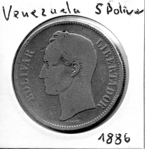Bolivar 1886 venezuela - bolivar,