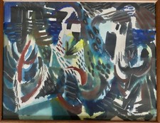 Eduard Bargheer, Original Zeichnung 1948, signiert