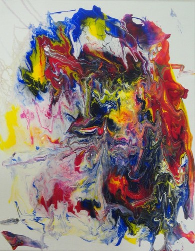 Acryl gemälde malerei - acryl, kunst