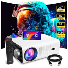 4K HD Portable Projector 1080P