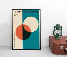 Poster Bauhaus Führend in der