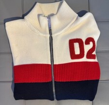 D2 Dsquared Strickjacke, Gr. XL, neuwertig, NP € 680,00