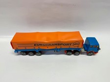 SIKU 1000er *** Mercedes LKW, Sattelschlepper 3412, Plane EUROTRANSPORT