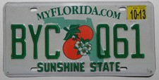 Usa nummernschild florida - nummernschild,