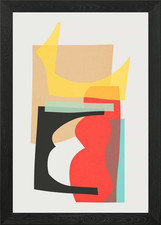 Harmonische Collage 3 gerahmte