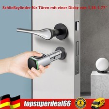 Smart Tür Schließzylinder App Fingerabdruck Türschloss für 60mm Sicherheitstür