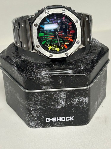 Shock casio ga2100 - g-shock, rainbow