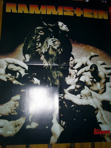 Rammstein vintage poster 45 - -,