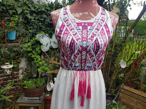 Ibiza maxikleid strandkleid - maxikleid, gr