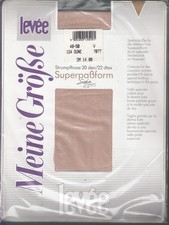 Strumpfhose levee Satin Sheers   48/50  dune   19