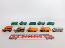 10x Wiking H0 1:87 Modell MB, Mängel: Polizei + Unimog + Wohnmobil #CV542-0,5