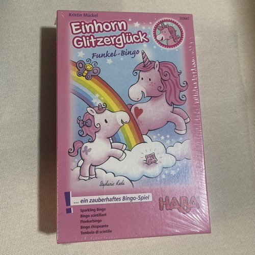 Haba einhorn glitzerglück - einhorn,