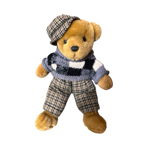 Brauner plüschbär mit - brauner,