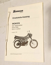 Ersatzteilkatalog für Simson