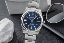 Rolex oyster perpetual blue - rolex,