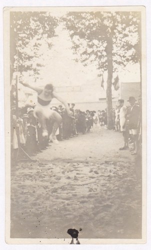 Weitsprung long jump athletics