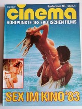 Cinema Sonderheft Sex im Kino