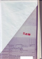 Original DB-Techn. Zeichnung "Anordnung Stabilisator-Hinterachse" Unimog 406/416