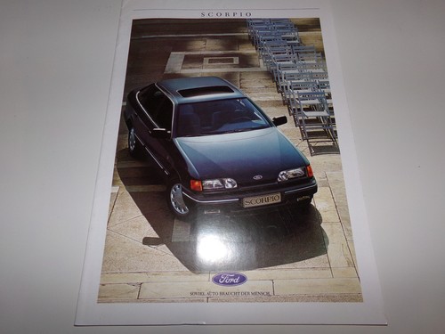 Ford scorpio prospekt - scorpio,