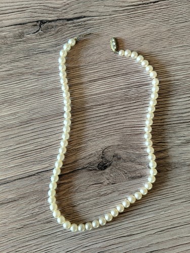 Perlenkette kunstperlen weiß - kunstperlen,