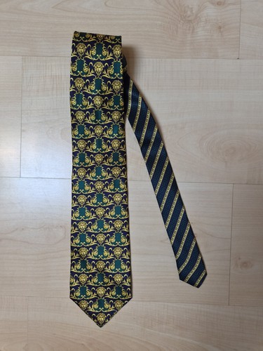 Gianni versace seidenkrawatte - versace,