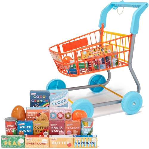 Einkaufswagen set mit - einkaufswagen-set,