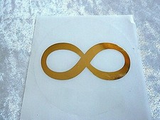 Aufkleber Liegende Acht 8