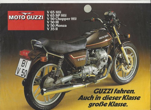 Moto guzzi v50 iii - iii, u