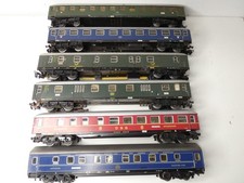 6x Schnellzugwagen Märklin H0 Blech