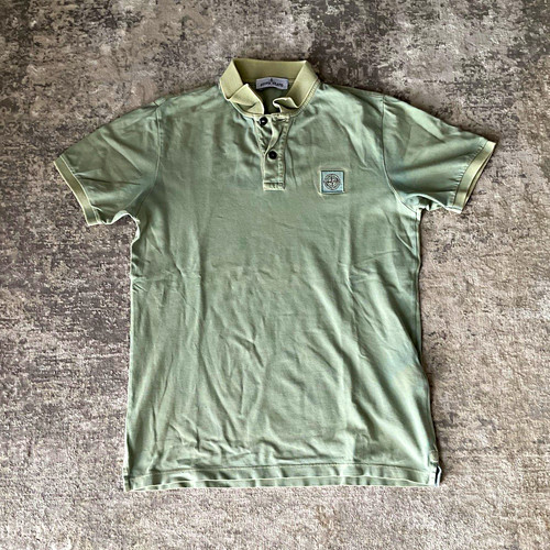 Stone island junior polo grün - junior,