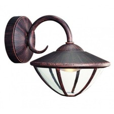 Massive LED Wandaußenleuchte