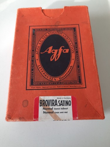 Foto box schachtel - box, agfa