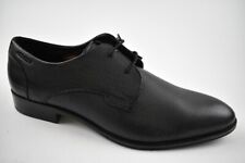 Daniel Hechter Herren Business Calve Revo Leder Schwarz Gr42