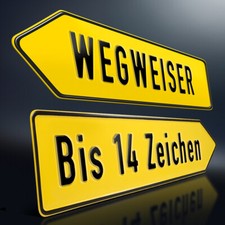 Wegweiser Pfeil Schild |