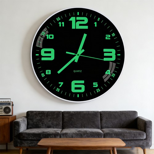Moderne wanduhr 30cm - moderne,