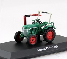 Kramer KL 11 1953 grün Traktor 1:43 Vitrine Hachette/UH Modell