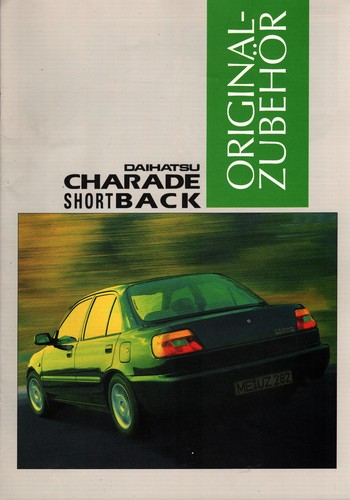 Prospekt daihatsu charade - daihatsu,
