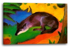 Kunstdruck Franz Marc - Fuchs