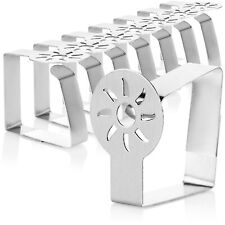 8x Premium Tischtuchklammern